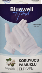Eldiven Egzama Çift L Bluewell