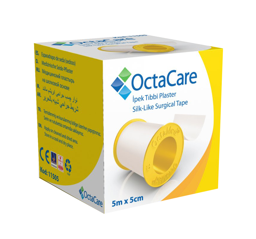 Flaster İpek Octamed 5cm*5mt