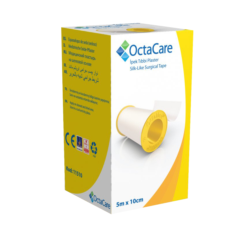 Flaster İpek Octamed 5cm*10mt