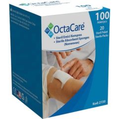 Gaz Kompres Octacare (7.5*7.5) 100 lü Nonwomen