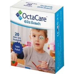 Göz Kapama Bandı Octacare Pediatrik Erkek 20 li