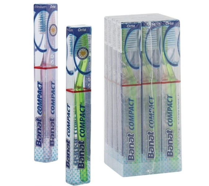 Diş Fırçası Bant Compact Yetişkin