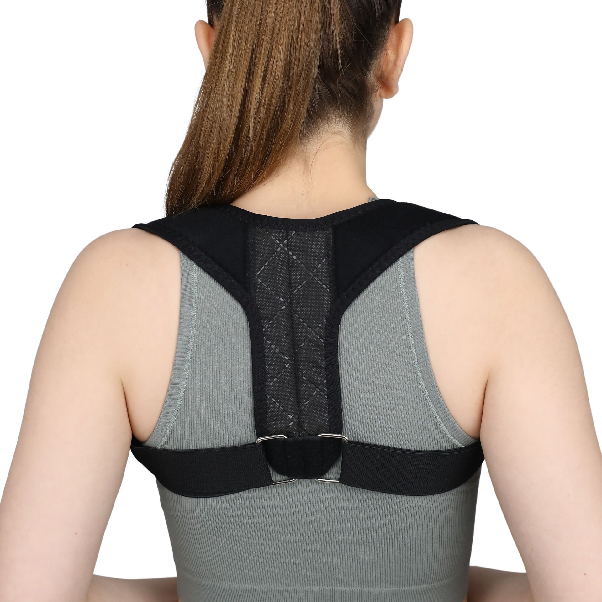 Dik Duruş Korsesi Bluewell Comfort Black BD422CB Standart Beden