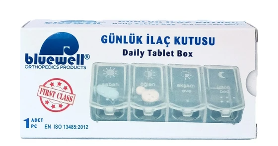 İlaç Kutusu Günlük Bluewell