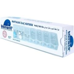 İlaç Kutusu Haftalık Bluewell
