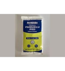 Pamuklu Ped Dermateks 10cm*15cm