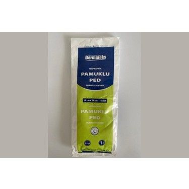Pamuklu Ped Dermateks 12cm*24 cm