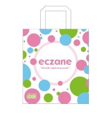 Poşet Eczane Bez Torba Kulplu 35*40 50 li