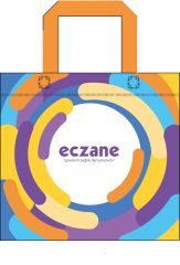 Poşet Eczane Bez Torba Küçük Kulplu 30*28 50 li