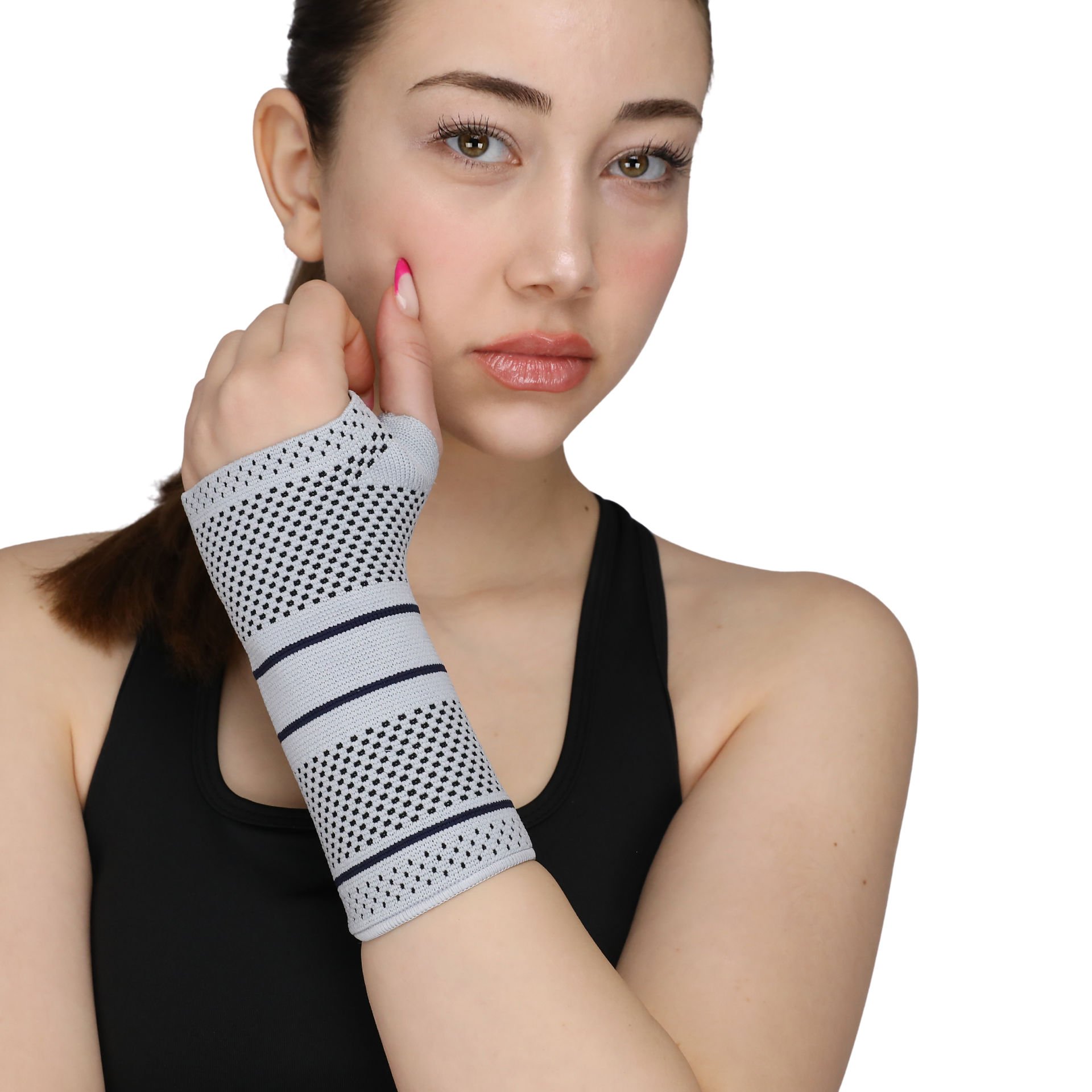 El Bilek Ateli Örgü Bluewell (Sol)