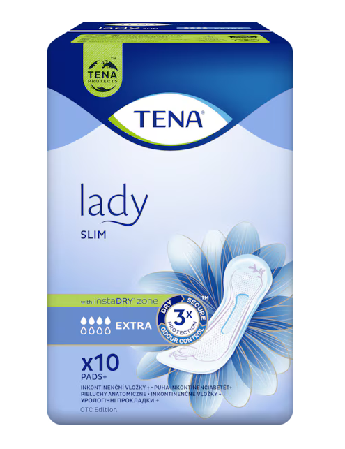 Mesane Pedi Tena Lady 10 lu