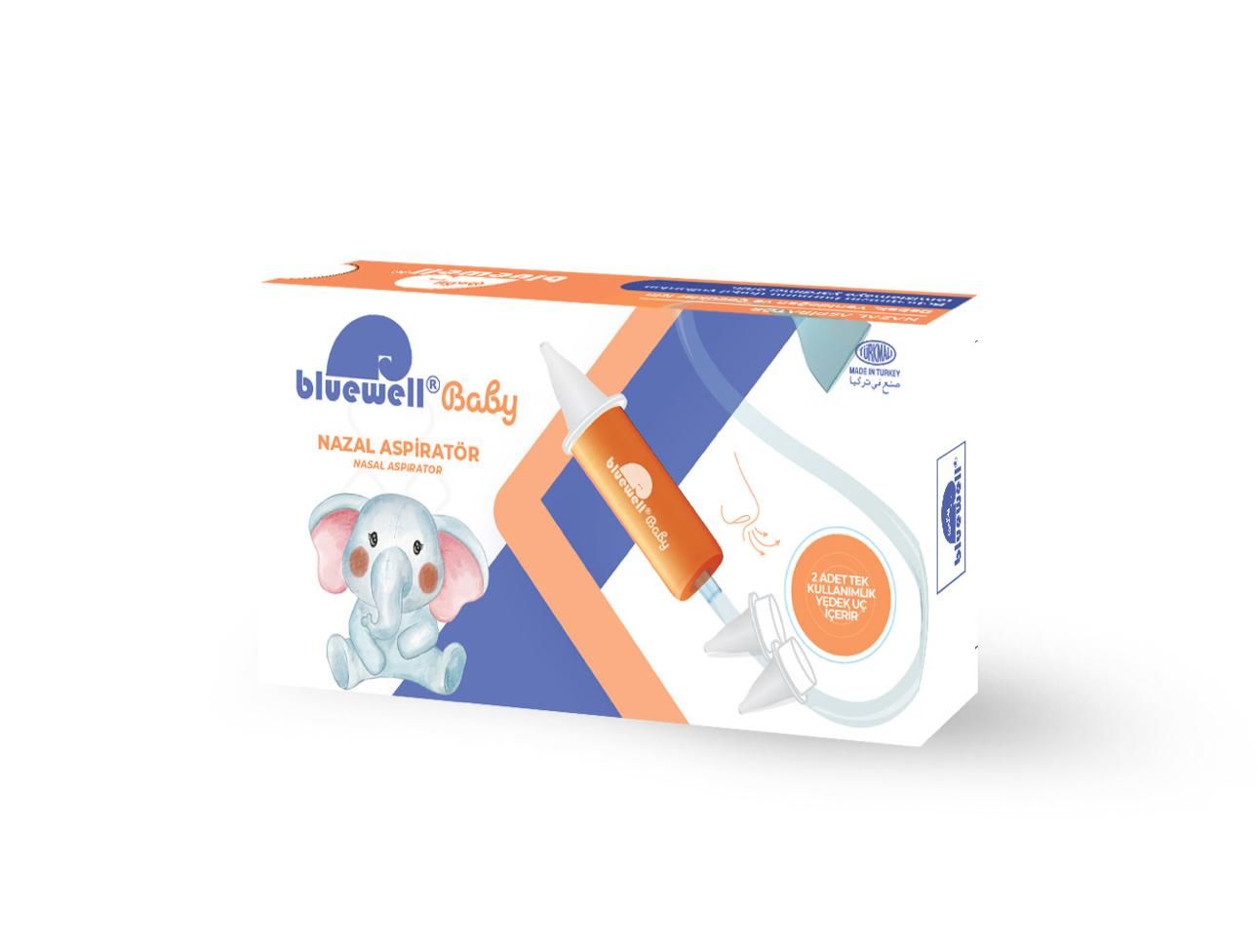 Burun Aspiratör Cihazı Bluewell Baby Nazal