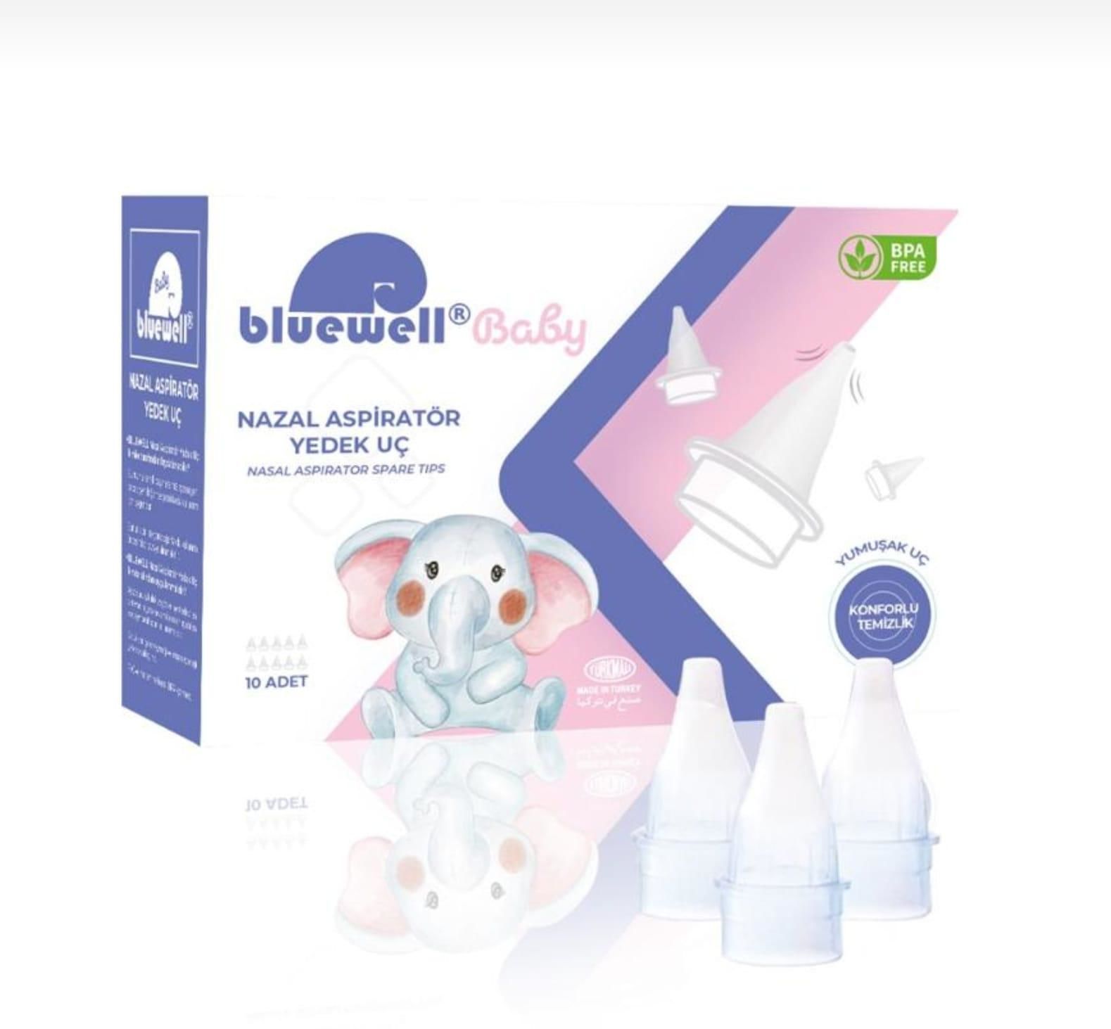 Aspiratör Yedek Uç Bluewell 10 lu Baby Nazal