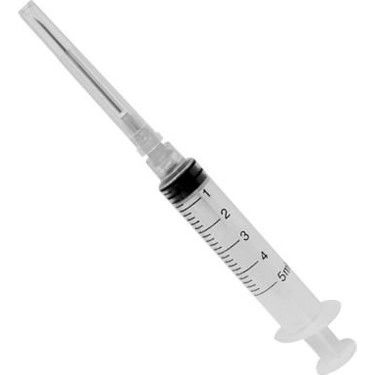 Enjektör Ayset 5ml Siyah 225'li