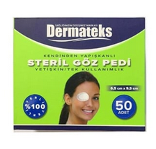 Göz Kapama Bandı Dermateks Yetişkin 50 li