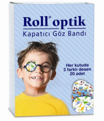 Göz Kapama Bandı Roll Optik Erkek 20 Li