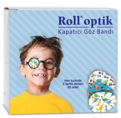 Göz Kapama Bandı Roll Optik Erkek 50 Li
