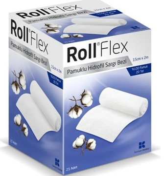 Sargı Bezi Roll Hidrofil 15cm 2mt