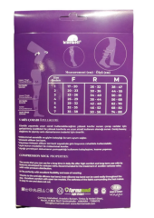 Varis Çorabı Diz Altı Açık Burun Orta Basınç Class2 Bluewell