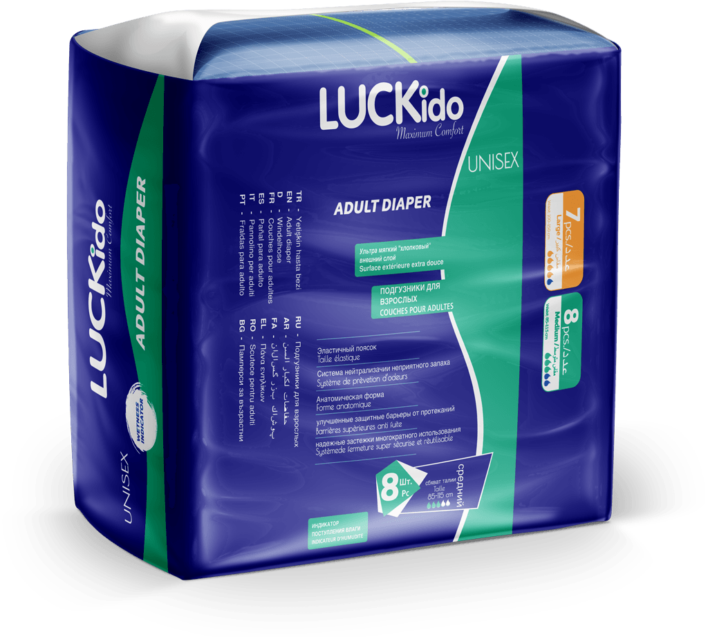 Hasta Alt Bezi Luckido Belbantlı 8'li Medium