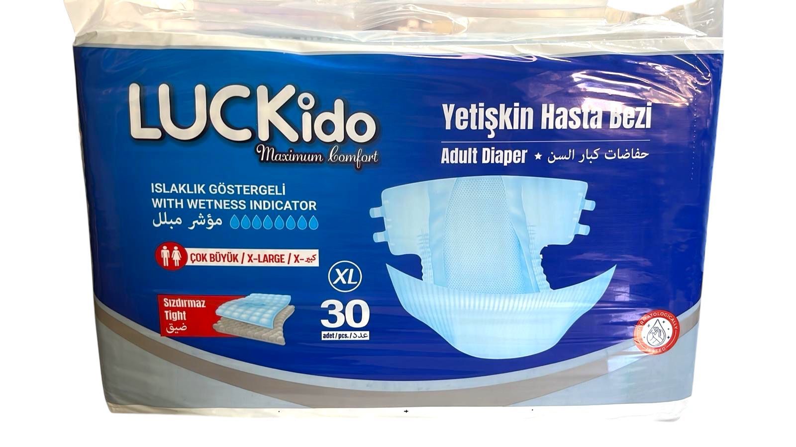 Hasta Alt Bezi Luckido Belbantlı 30'lu Xlarge