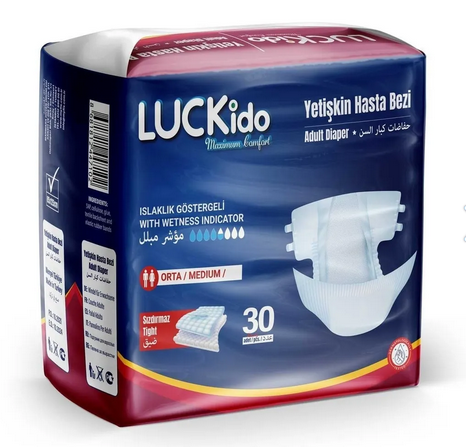 Hasta Alt Bezi Luckido Belbantlı 30'lu Medium