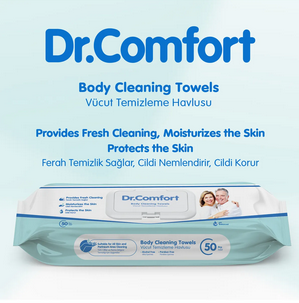 Vücut Temizleme Havlusu Dr. Comfort 50 li