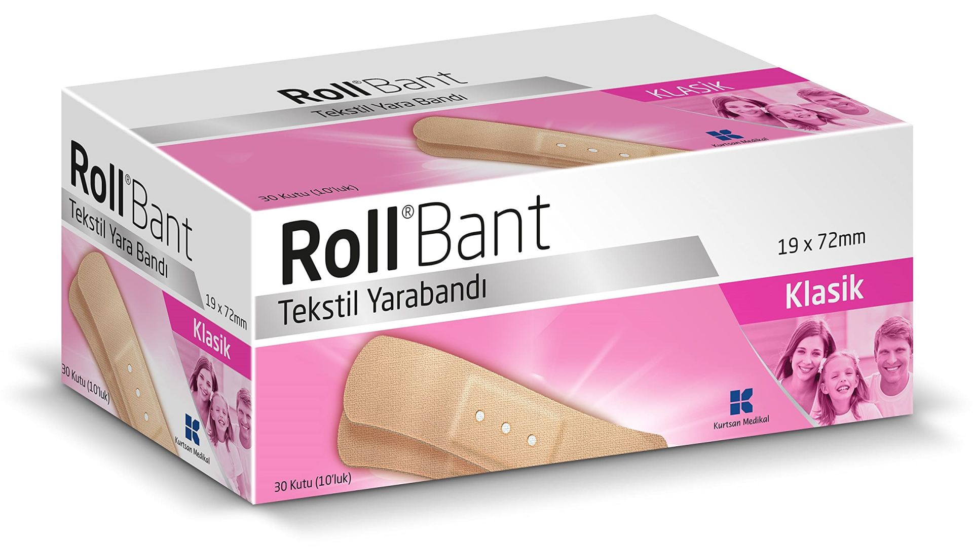 Yara Bandı Roll Klasik (10 lu)30 lu kutu