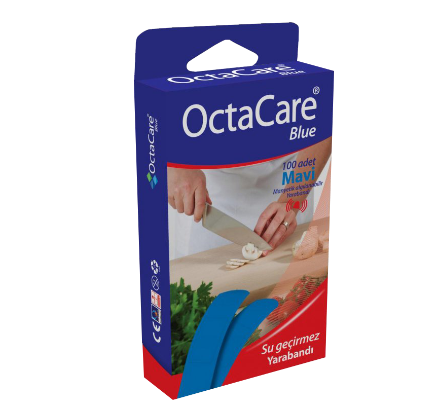 Yara Bandı Octacare Mavi 100 lü