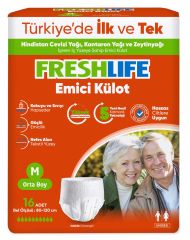 Hasta Alt bezi Freshlife Külotlu Eco 16'lı Medium