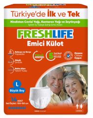 Hasta Alt bezi Freshlife Külotlu Eco 14'lü Large