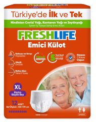 Hasta Alt bezi Freshlife Külotlu Eco 12'li Xlarge