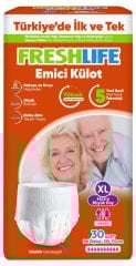 Hasta Alt bezi Freshlife Külotlu 30'lu Xlarge