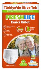 Hasta Alt bezi Freshlife Külotlu 30'lu Medium