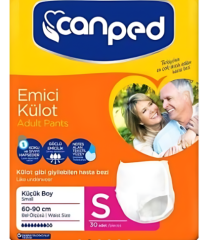Hasta Alt Bezi Canped Külotlu 30'lu Smal