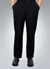 Formed Likralı Kumaş Unisex Siyah Pantolon