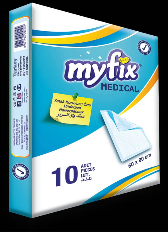 Yatak Koruyucu Myfix 60x90 10'lu