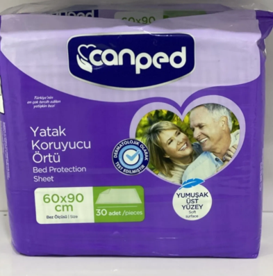 Yatak Koruyucu Canped 60x90 30'lu