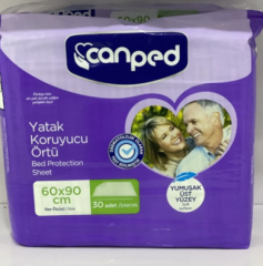 Yatak Koruyucu Canped 60x90 30'lu