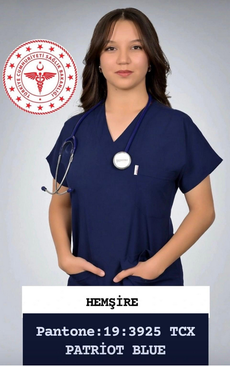Formed Likralı Kumaş Unisex Hemşire Takım