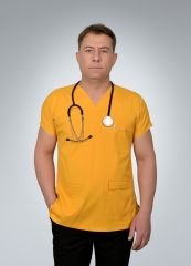 Formed Likralı Kumaş Unisex Sarı Üst