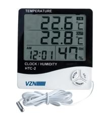 Isı ve Nem Ölçer Vzn HTC-2