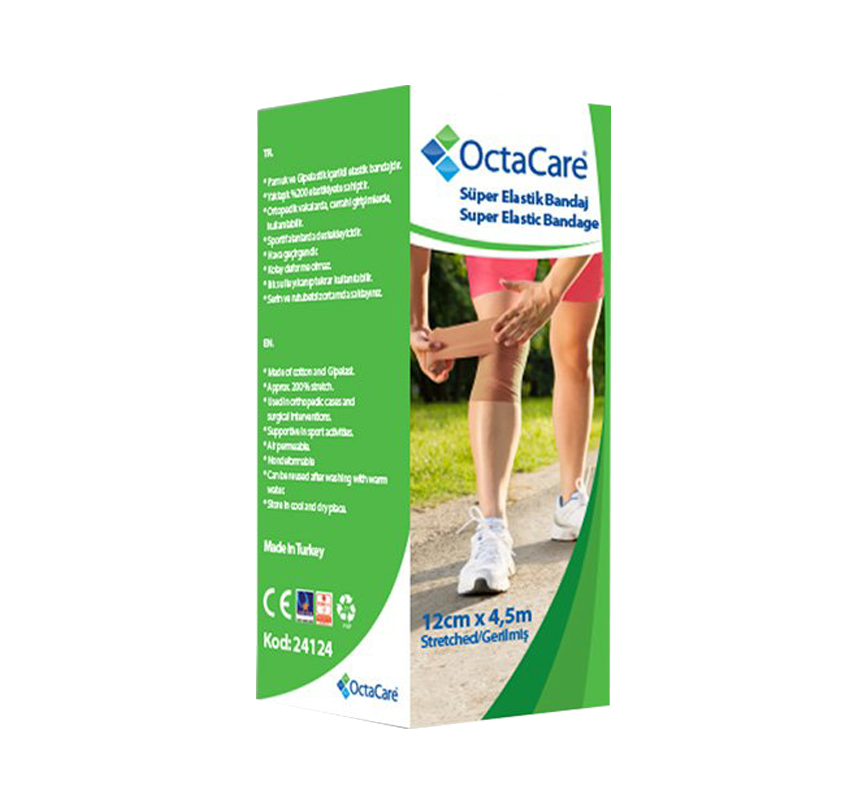 Bandaj Elastik Octacare 12cm*4.5mt